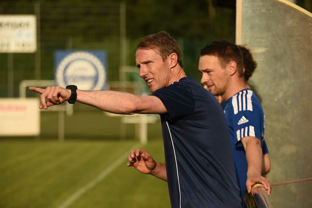 Trainer Maik Gabriel vom OTSV. © 2023 Olaf Wegerich Trainer Maik Gabriel vom OTSV. © 2023 Olaf Wegerich