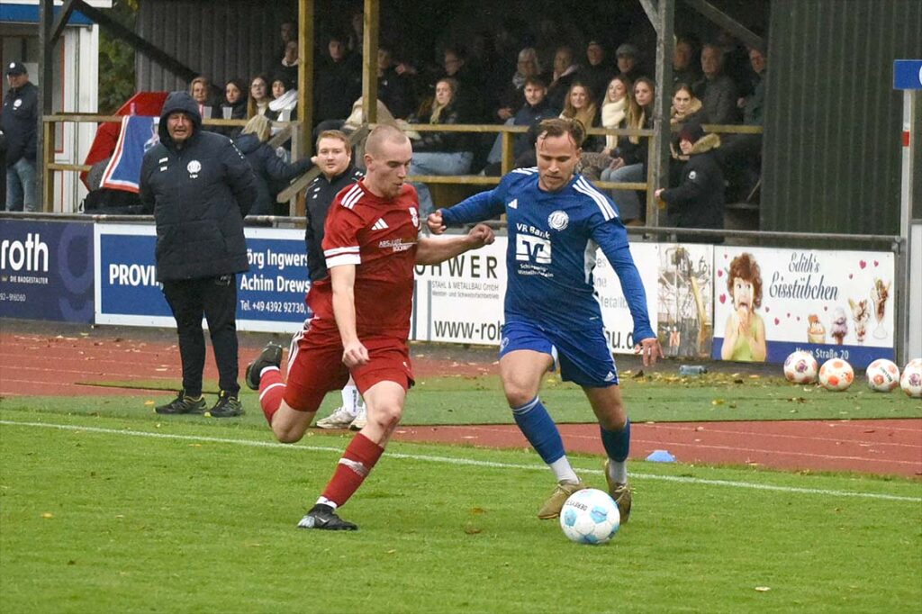 Lasse Reuter (Glückstadt) gegen Mika Jöhnck (Nortorf). © 2025 Olaf Wegerich Lasse Reuter (Glückstadt) gegen Mika Jöhnck (Nortorf). © 2025 Olaf Wegerich