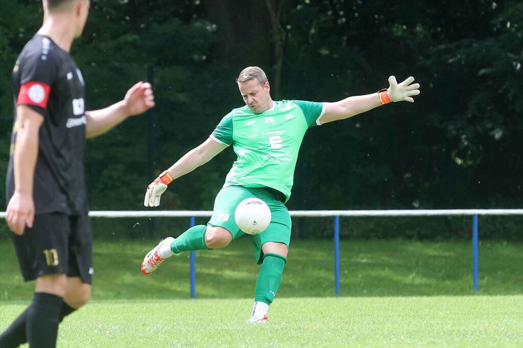 Der regionalligaerfahrene Keeper Lennart Weidner (Preetzer TSV) war auch nicht dabei. © 2025 Ismail Yesilyurt Der regionalligaerfahrene Keeper Lennart Weidner (Preetzer TSV) war auch nicht dabei. © 2025 Ismail Yesilyurt