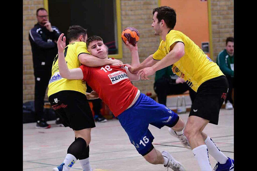 Robert Jonas kennt schon die Gepflogenheiten in der Männer-Oberliga. © 2023 Horst Reinke Robert Jonas kennt schon die Gepflogenheiten in der Männer-Oberliga. © 2023 Horst Reinke