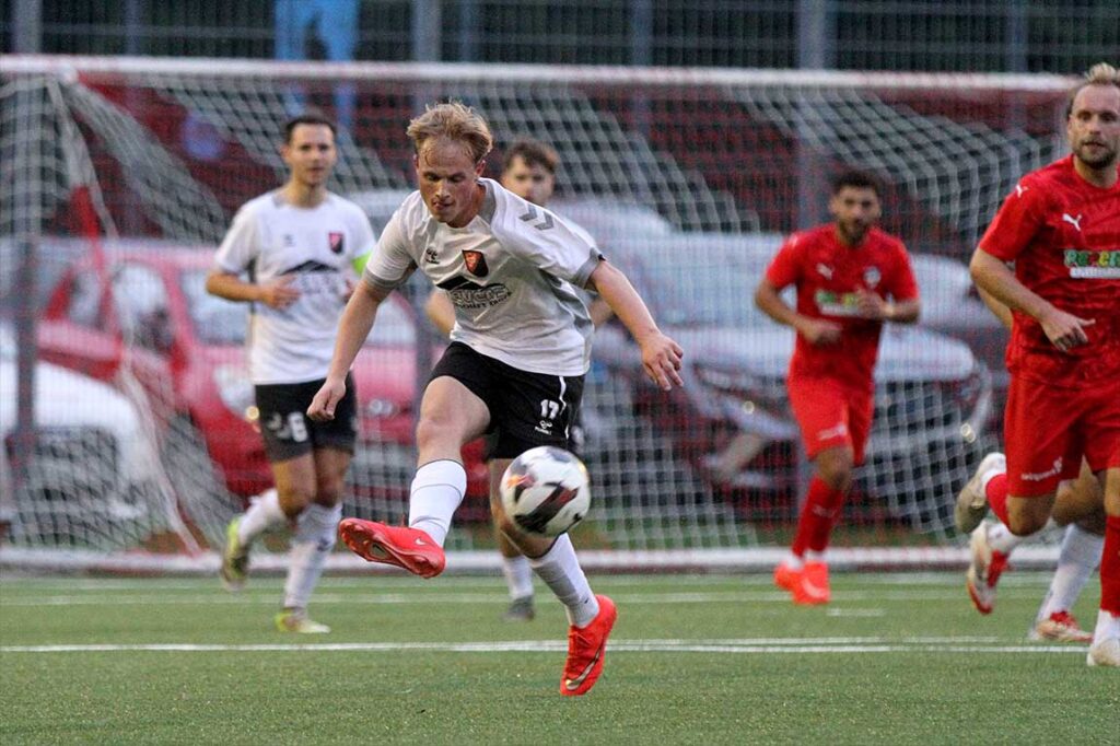 Kropps Torschütze Kevin Hentzsch gehörte zu den besten Spielern. © 2026 Ismail Yesilyurt Kropps Torschütze Kevin Hentzsch gehörte zu den besten Spielern. © 2026 Ismail Yesilyurt