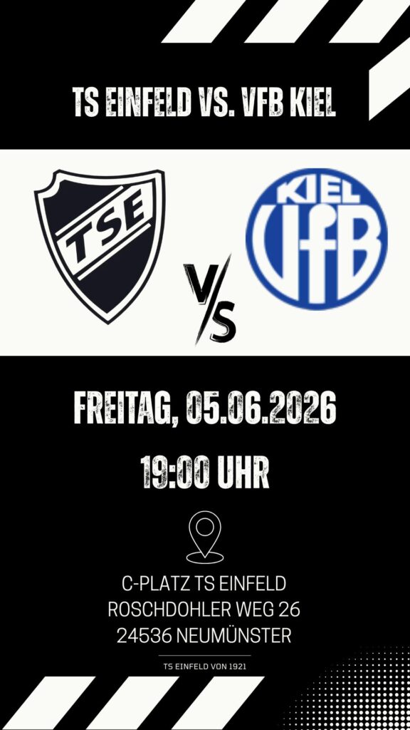 Es ist angerichtet. Der TSE empfängt den VfB Kiel zum Rückspiel. © 2026 Jana Reimers Es ist angerichtet. Der TSE empfängt den VfB Kiel zum Rückspiel. © 2026 Jana Reimers