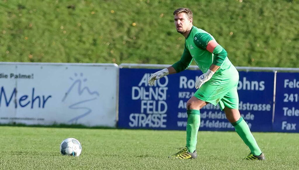 Der Preetzer Keeper Thorge Beuck musste nicht viel halten und sah die zweite Torflaute der PTSV-Offensive in dieser Saison. © Ismail Yesilyurt