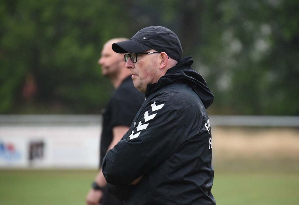 Trainer Stefan Pohlmann (Heiligenstedten). © 2025 Olaf Wegerich Trainer Stefan Pohlmann (Heiligenstedten). © 2025 Olaf Wegerich