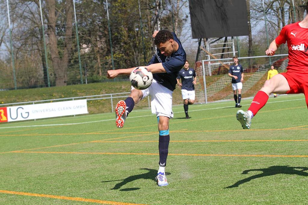 Jens Wollesen im Trikot des TSV Nordmark Satrup. © 2025 Ismail Yesilyurt Jens Wollesen (TSV Nordmark Satrup). © 2025 Ismail Yesilyurt