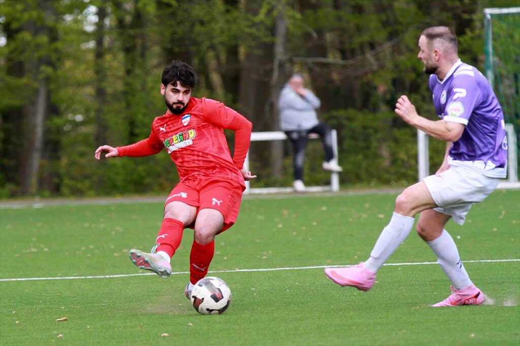 Abbas Sharba (Inter Türkspor Kiel) war auch ein Aktivposten für seine Mannschaft. © 2026 Ismail Yesilyurt Abbas Sharba (Inter Türkspor Kiel) war auch ein Aktivposten für seins Mannschaft. © 2026 Ismail Yesilyurt