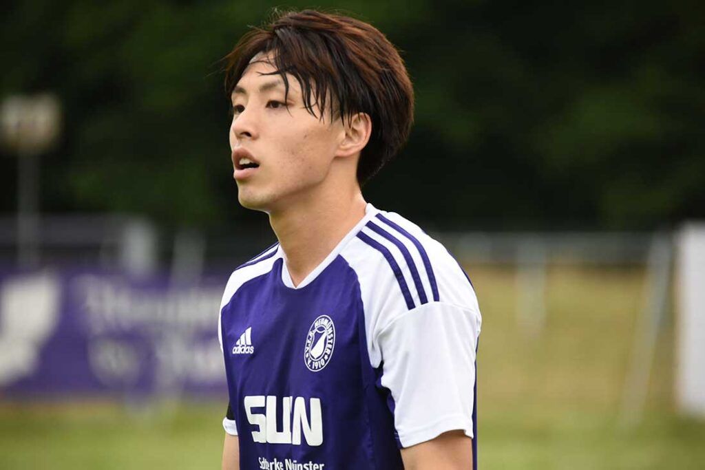 Riku Deguchi ist einer von bisher 4 Spielern, die dem Oberligisten VfR Neumünster in der Rückrunde nicht mehr zur Verfügung stehen. © 2024 Olaf Wegerich