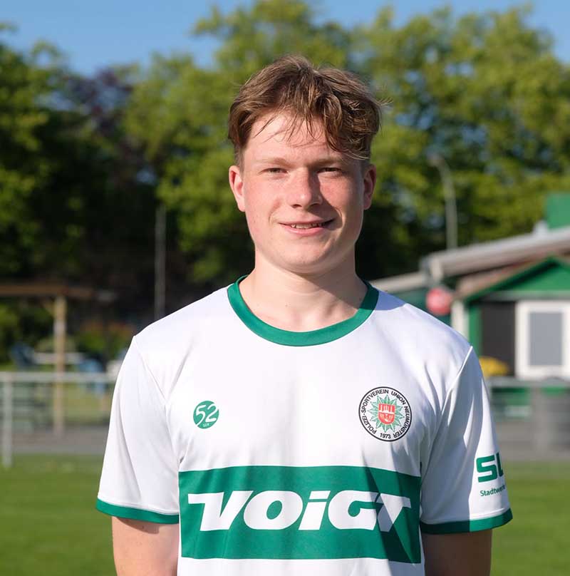 Lucas Schulze im Trikot des PSV Neumünster. © 2025 Sabrina Szyja Lucas Schulze im Trikot des PSV Neumünster. © 2025 Sabrina Szyja