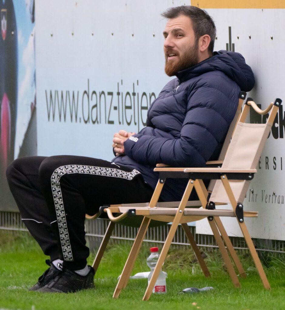 Kilia-Trainer Nicola Soranno war bedient. © 2026 Volker Schlichting Kilia-Trainer Nicola Soranno war bedient. © 2026 Volker Schlichting