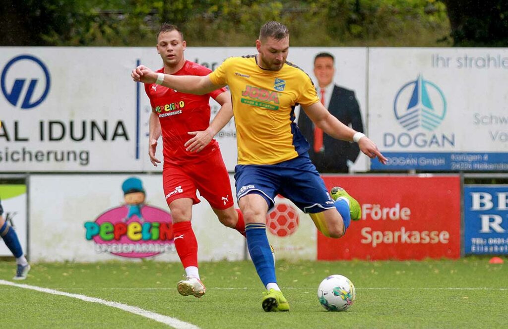 Morten Liebert (SV Todesfelde) trifft wie er will. © 2023 Ismail Yesilyurt Morten Liebert (SV Todesfelde) trifft wie er will. © 2023 Ismail Yesilyurt