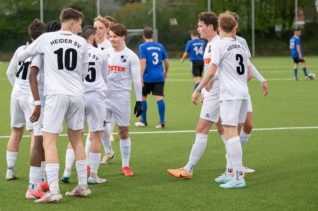 Wichtiger Sieg für die U23 des Heider SV im Abstiegsduell. © 2025 Volker Schlichting Kann die U23 des Heider SV gegen BW Wesselburen den ersten Matchball verwandeln? © 2025 Volker Schlichting