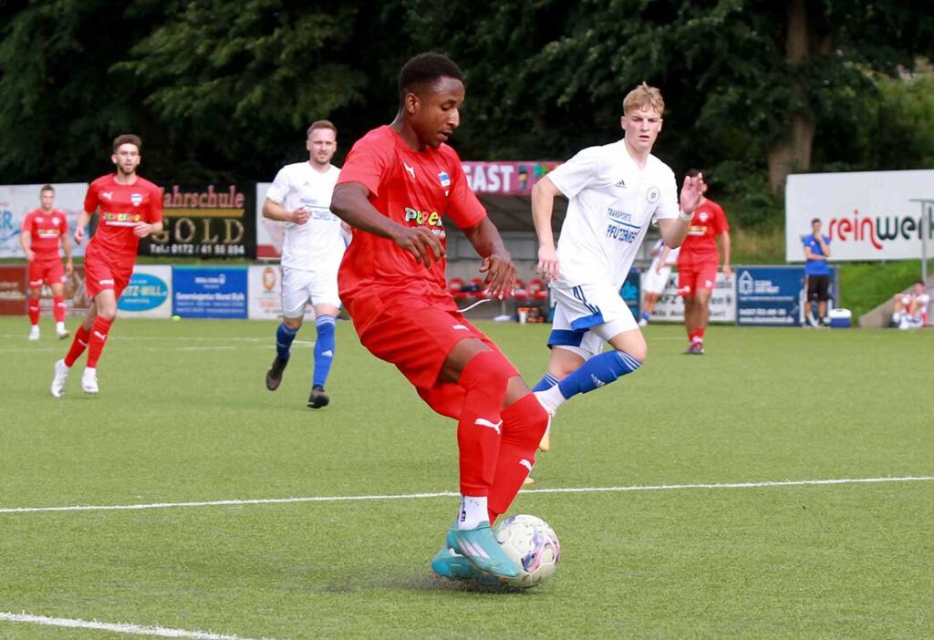 Mohammed Mahmud, hier für Inter Türkspor Kiel aktiv. © 2023 Ismail Yesilyurt Mohammed Mahmud, hier für Inter Türkspor Kiel aktiv, verstärkt den TSV Klausdorf. © 2023 Ismail Yesilyurt