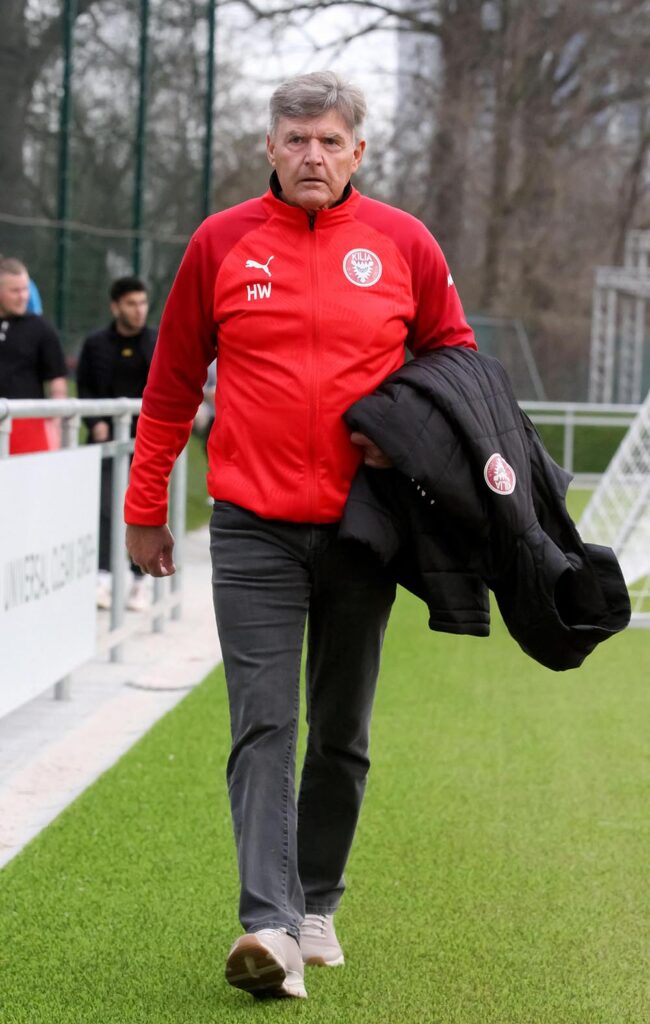 Harry Witt (Sportlicher Leiter FC Kilia Kiel). Harry Witt (Sportlicher Leiter FC Kilia Kiel).