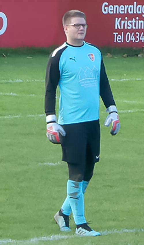Erst arbeitslos, dann Retter in höchster Not – FSG-Keeper Daniel Hahne. © 2022 Lothar Rath Erst arbeitslos, dann Retter in höchster Not - FSG-Keeper Daniel Hahne. © 2022 Lothar Rath
