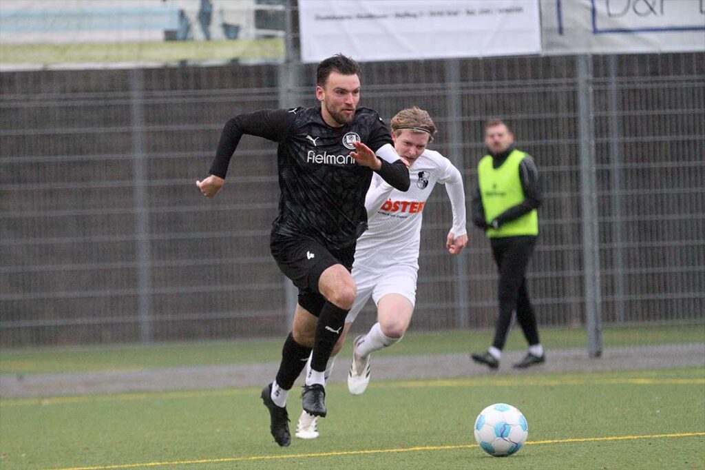 Lukas Göttsch (TSV Klausdorf) mit Schwung nach vorne. © 2025 Ismail Yesilyurt Lukas Göttsch (TSV Klausdorf) mit Schwung nach vorne. © 2025 Ismail Yesilyurt