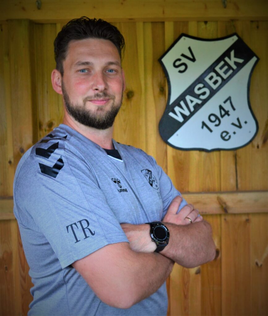 Trainer Pascqual Rüdiger vom SV Wasbek. © 2026 Jennifer Rüdiger Trainer Pascqual Rüdiger vom SV Wasbek. © 2026 Jennifer Rüdiger