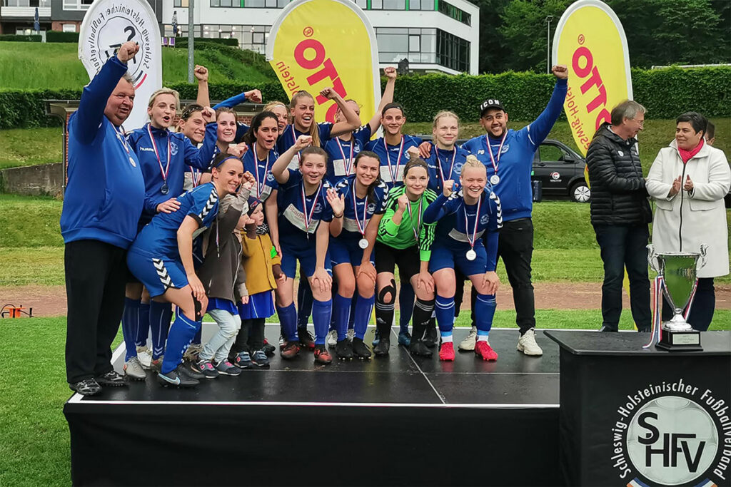 Großartiger Erfolg auch für den SSC Hagen Ahrensburg trotz der Niederlage im SHFV-LOTTO-Pokal. © Michael Felke