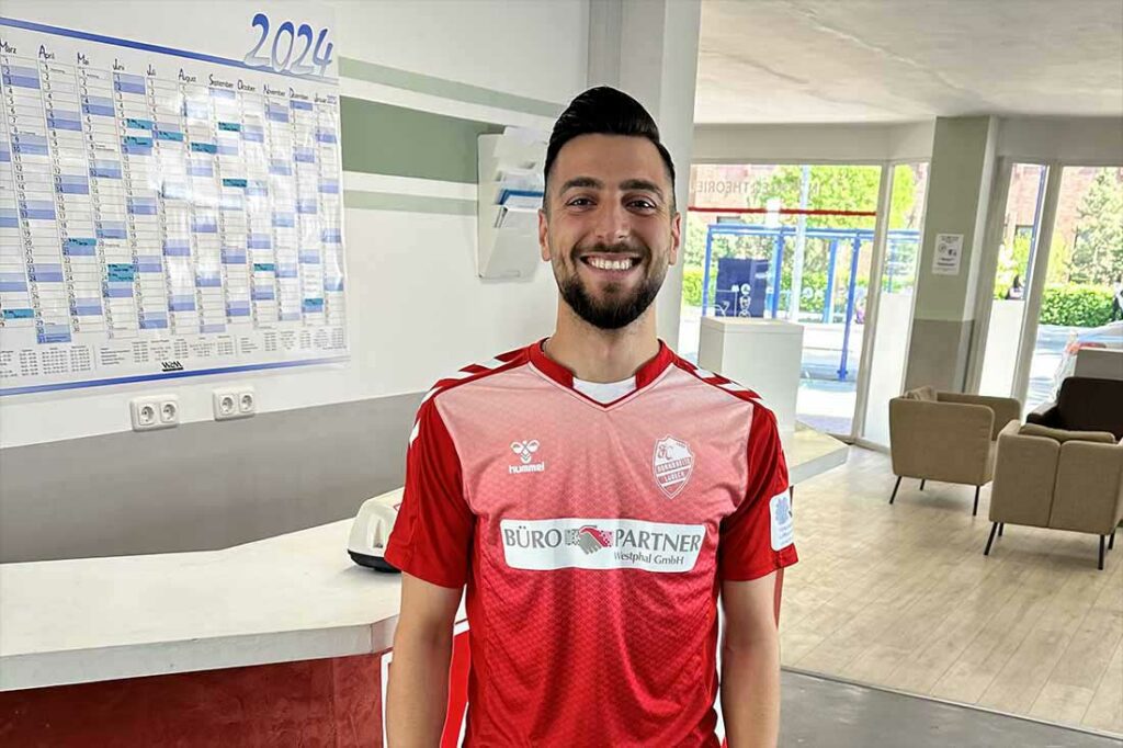 Neuzugang Furkan Kalfa. © 2024 FC Dornbreite Lübeck Neuzugang Furkan Kalfa. © 2024 FC Dornbreite Lübeck